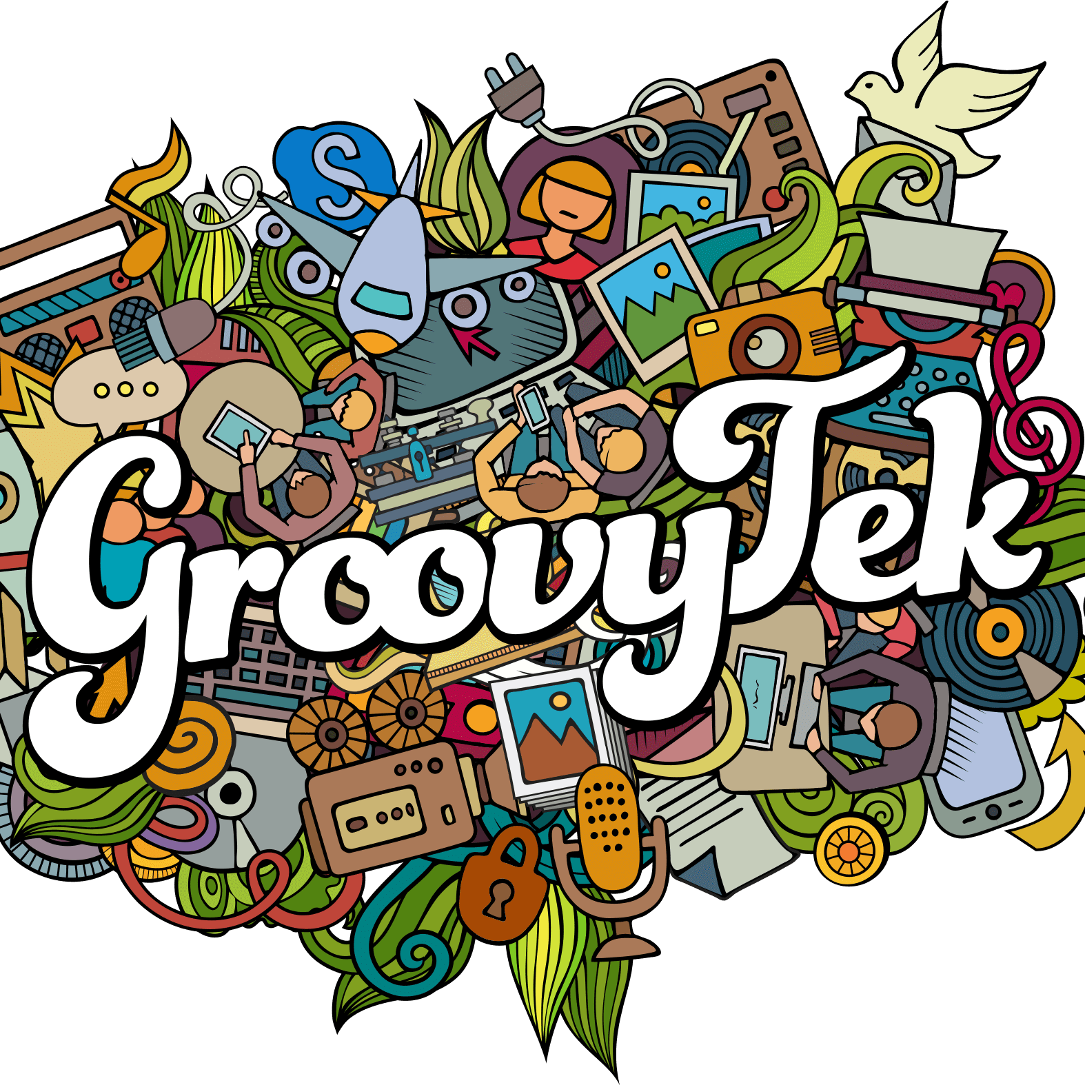 GroovyTek logo