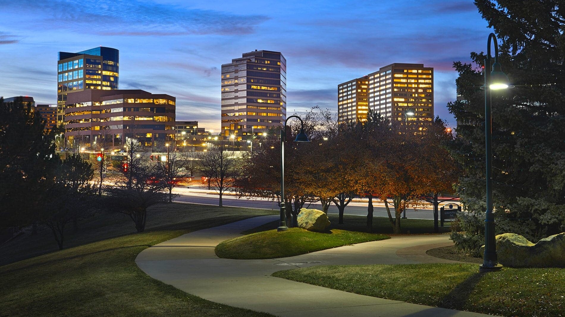 Photos of Buildings in Dusk