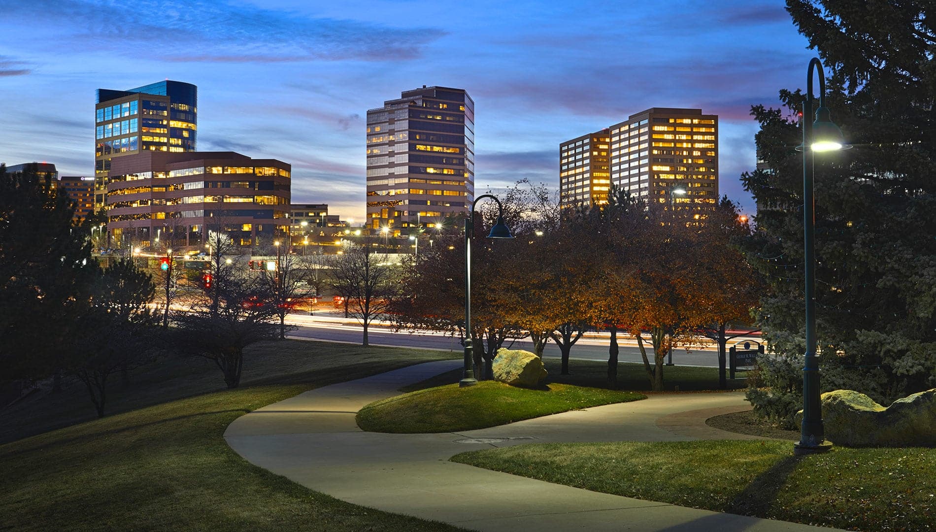 Photos of Buildings in Dusk