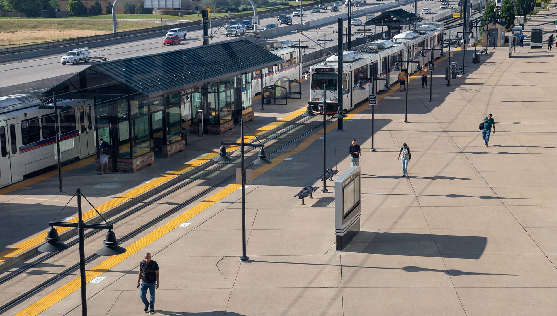 Photo of Lincoln Light Rail Station