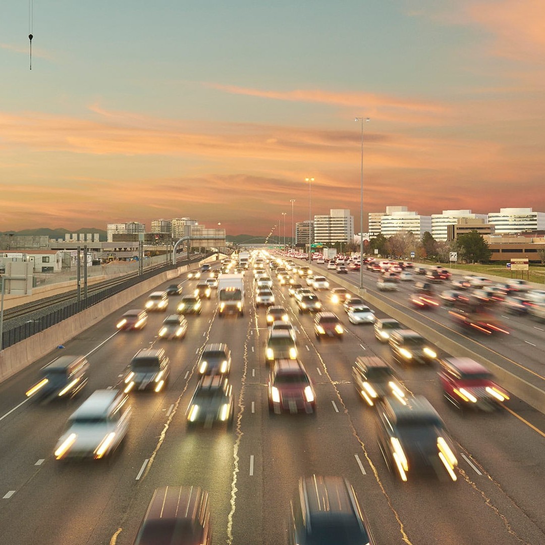 Photo of Blurred Cars on Highway