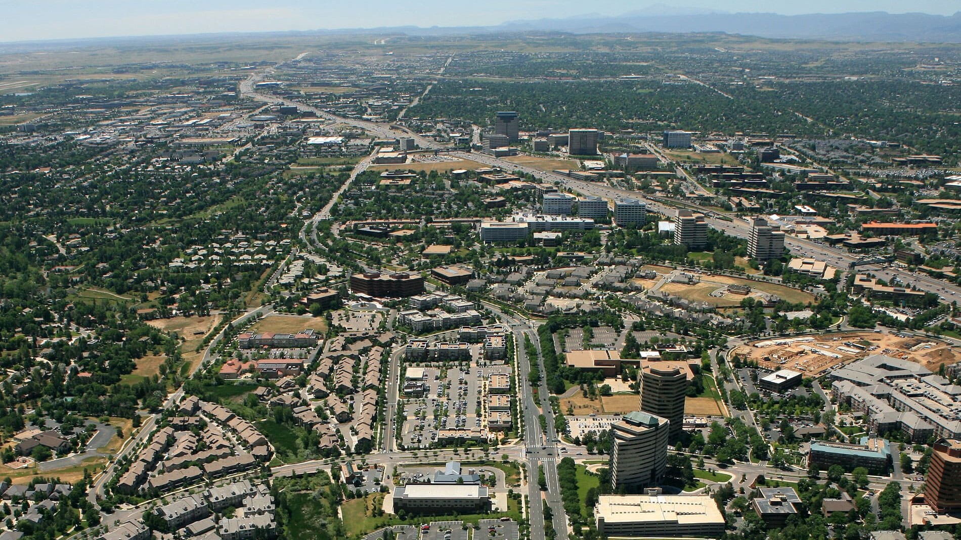 Aerial Photo of Denver South Region