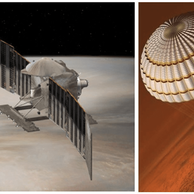 Lockheed Spacecraft near Venus