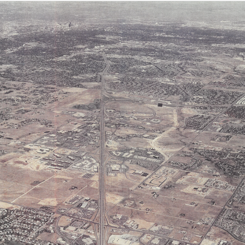 1970s Corridor View of Denver South