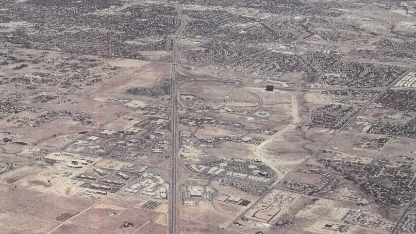 1970s Corridor View of Denver South