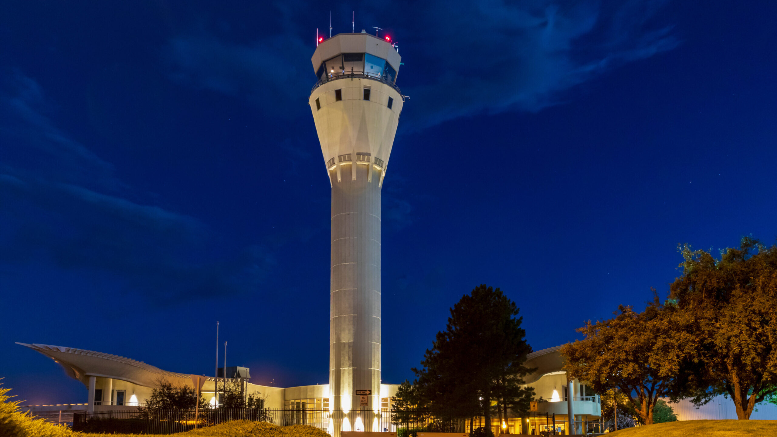Air Traffic Control Tower at Centennial airport